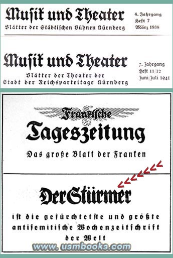 antisemitische Wochenzeitschrift Der Stuermer, Julius Streicher